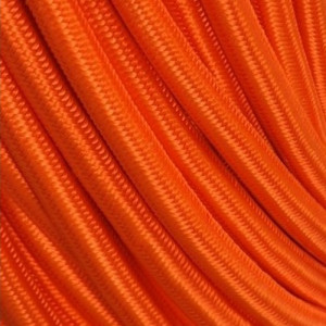 Câble textile orange