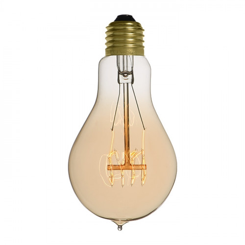 Ampoule déco vintage Miami 60mm, 40W, E27