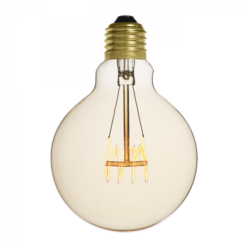 Ampoule déco vintage Memphis 95mm, 60W, E27