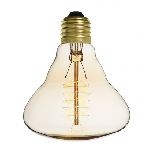 Ampoule déco vintage Houston 95mm, 60W, E27