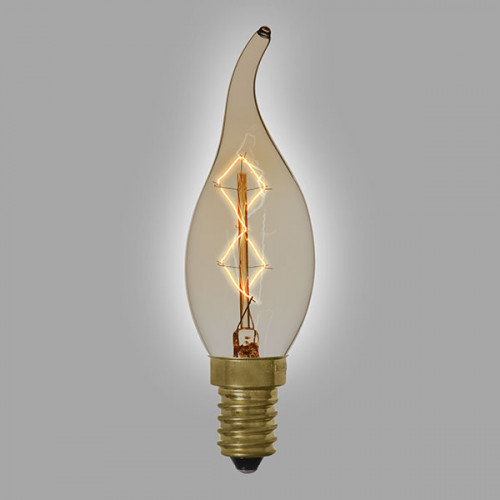 Ampoule déco vintage New-York 60W, E14