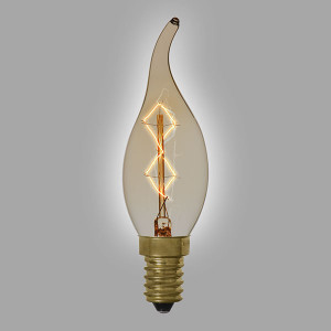 Ampoule déco vintage New-York 60W, E14